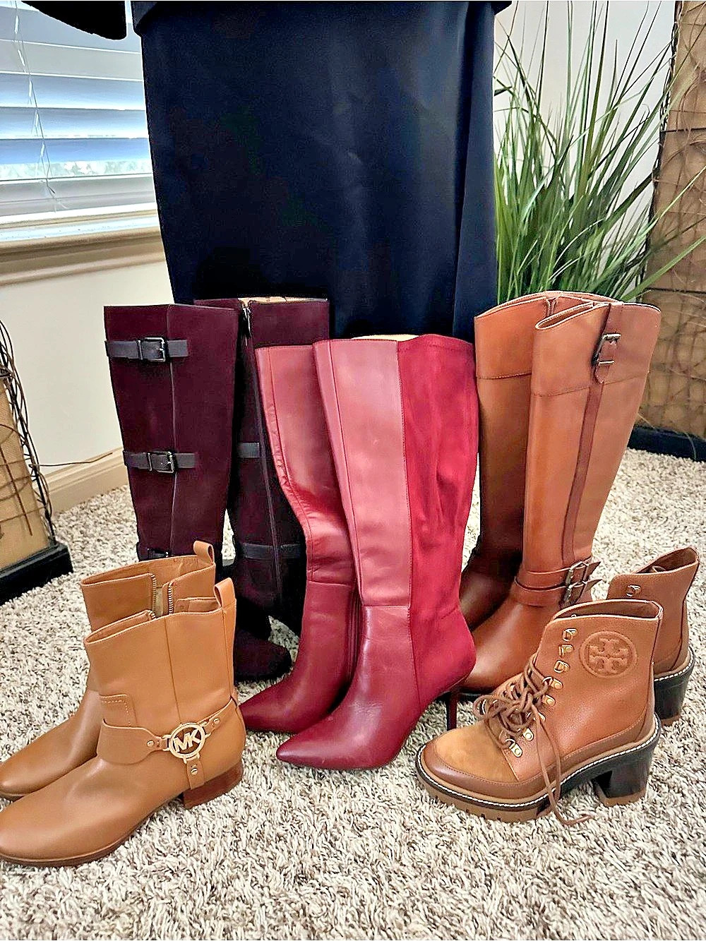 Michael Kors Women's Heeled Boots Brown & Black